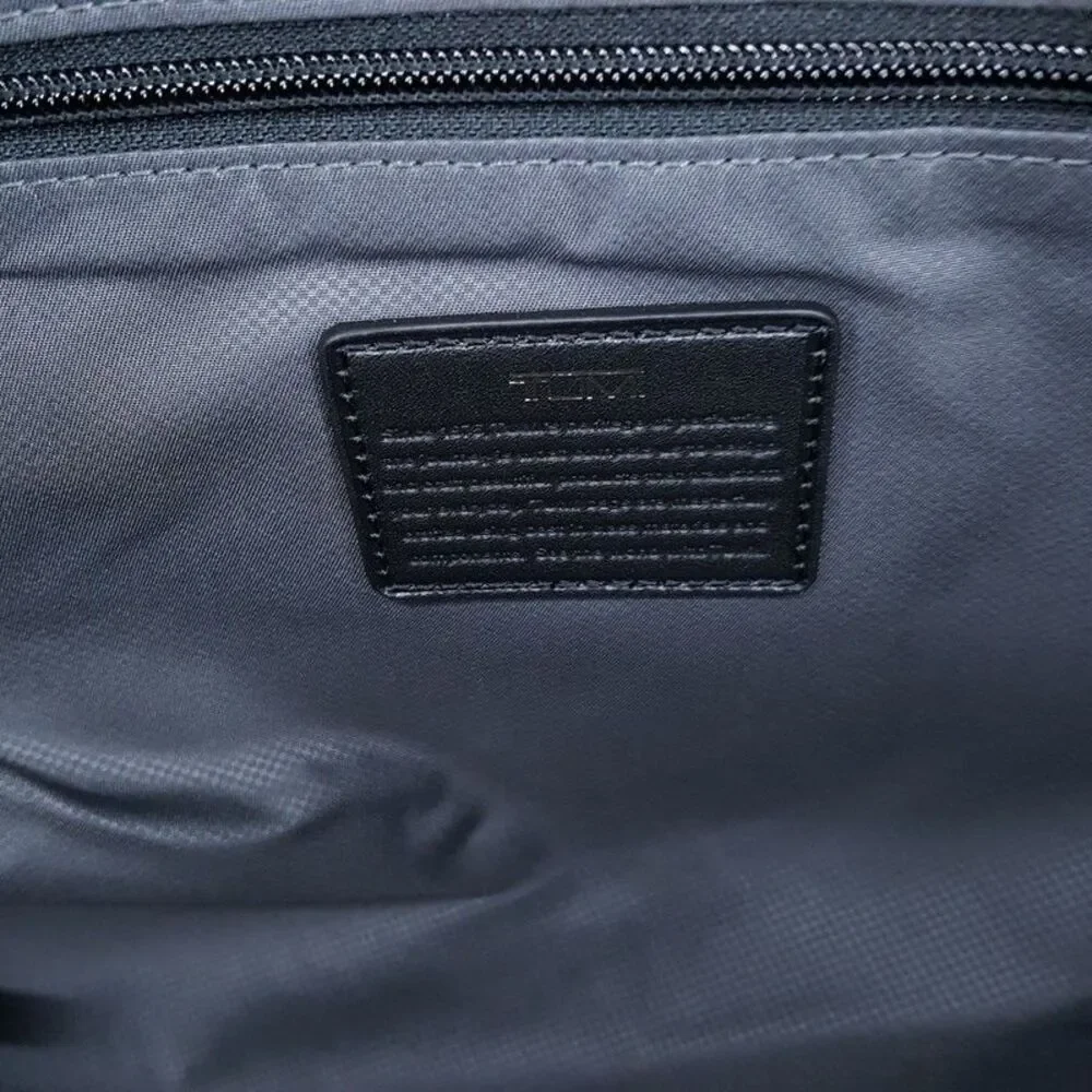 TUMI Nelson Harrison Duffle In Black Crossbody Strap $675
